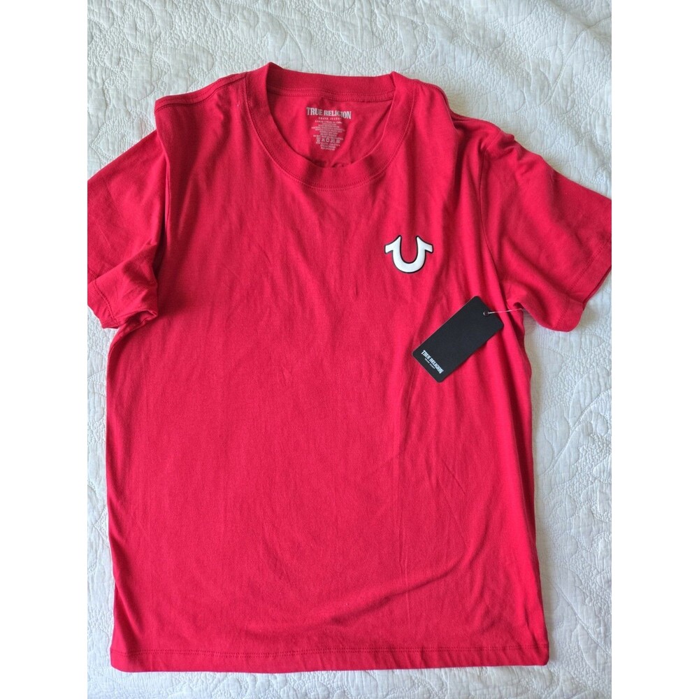 New T Shirt True Religion Men's Red Color  Size L